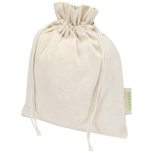 Odisha 140 g/m² OCS biologisch katoenen geschenktas – 30 x 25 cm