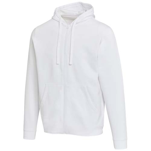 Jasper 280 g/m² unisex full-zip hoodie van OCS gerecycled organisch katoen