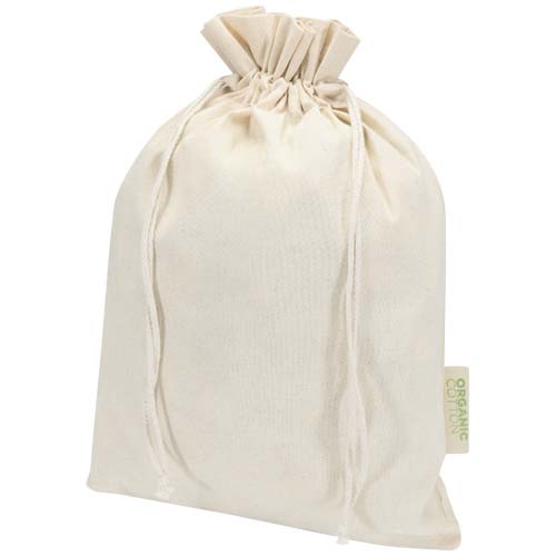 Odisha 140 g/m² OCS biologisch katoenen geschenktas – 42 x 30 cm