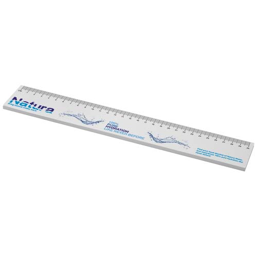Sticky-Mate® gerecyclede sticky notes met bedrukte 30 cm liniaal