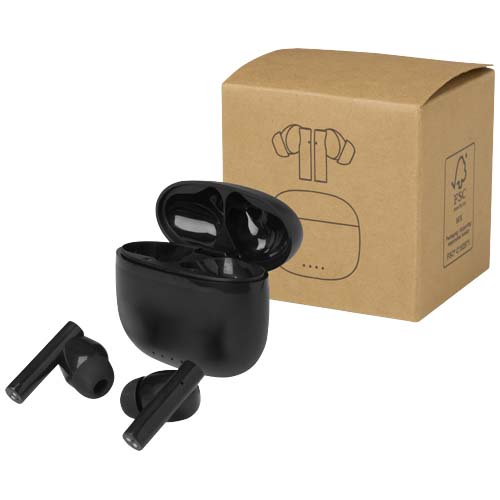 Alterf gerecycleerde plastic True Wireless Bluetooth®-oordopjes met siliconen oordopjes
