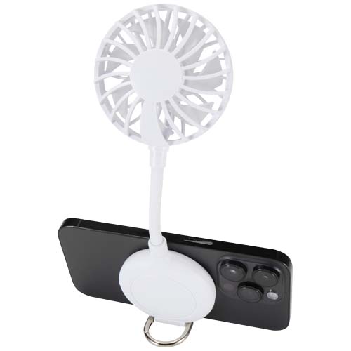 Ventio draagbare ventilator van gerecycled plastic met magneet