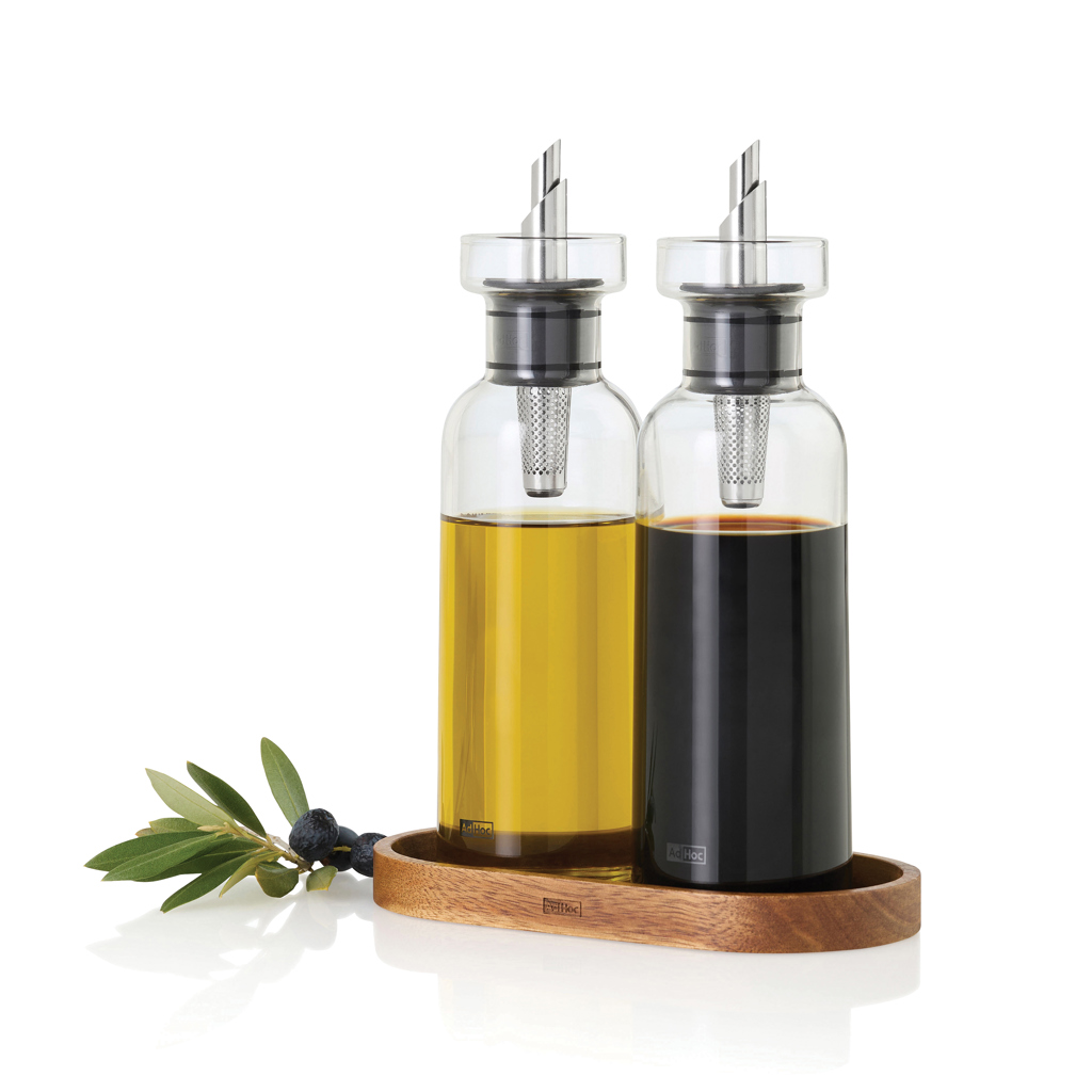 AdHoc Menage AromaPour-set met olie- en azijnschenker, 300 m