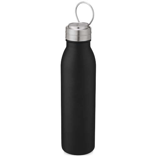 Harper 720 ml waterfles van RCS-gecertificeerd gerecycled roestvrij staal met metalen lus