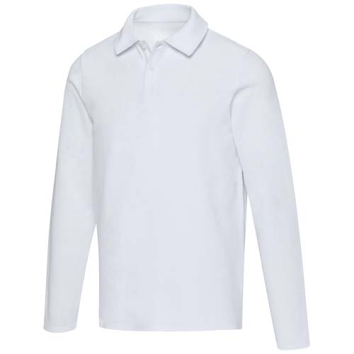 Apollo 245 g/m² uniseks poloshirt met lange mouwen