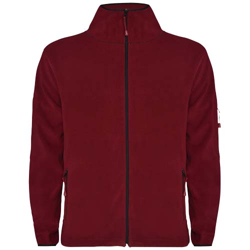 Luciane fleece herenjack met volledige rits