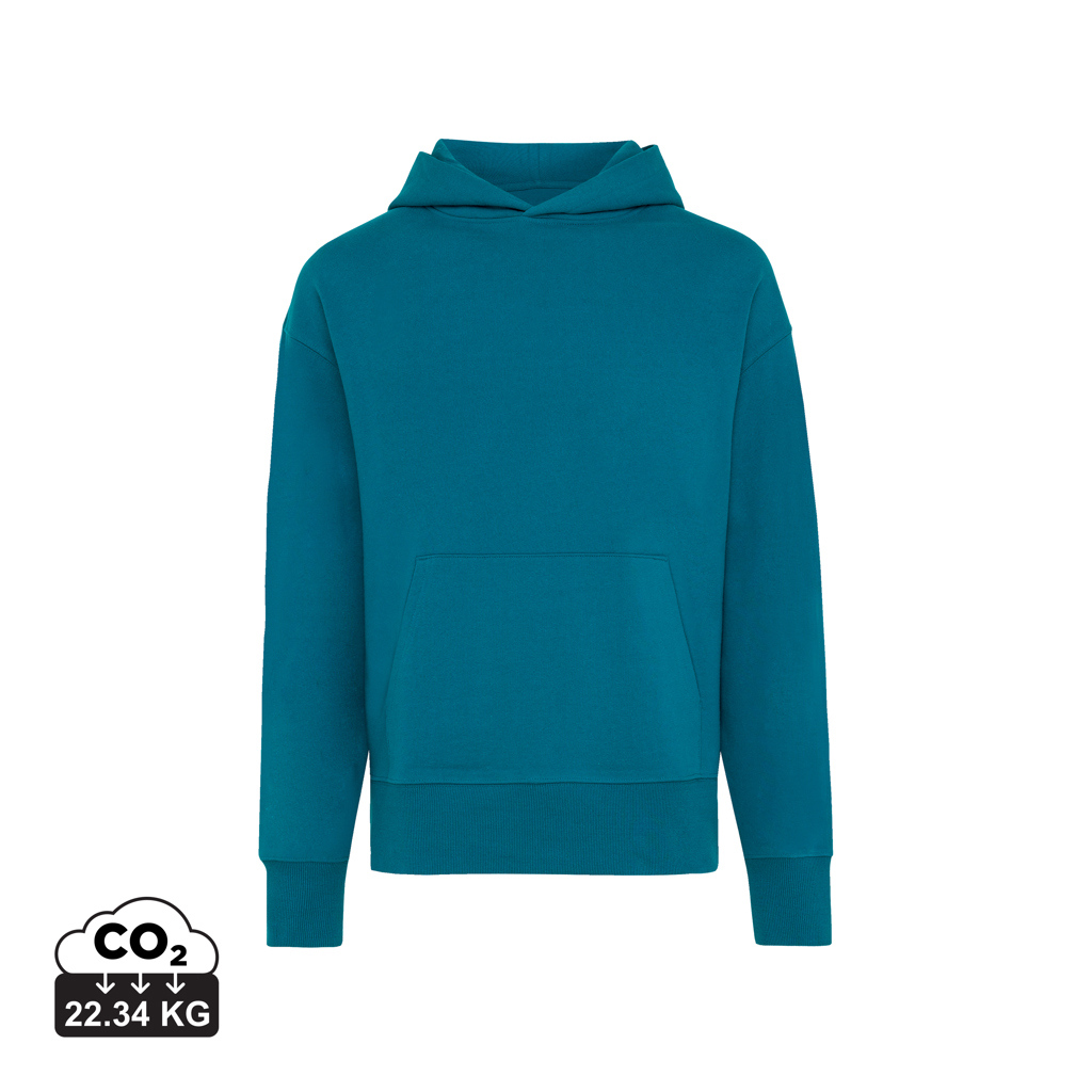 IQONIQ Yoho gerecycled katoen relaxed hoodie