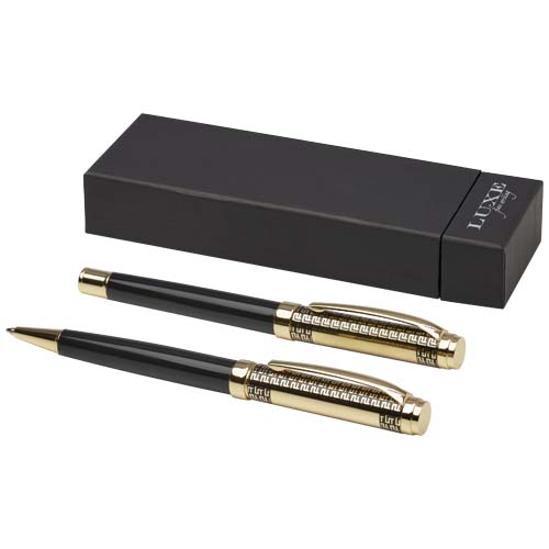 Legato set met balpen en rollerbalpen (blauwe inkt)