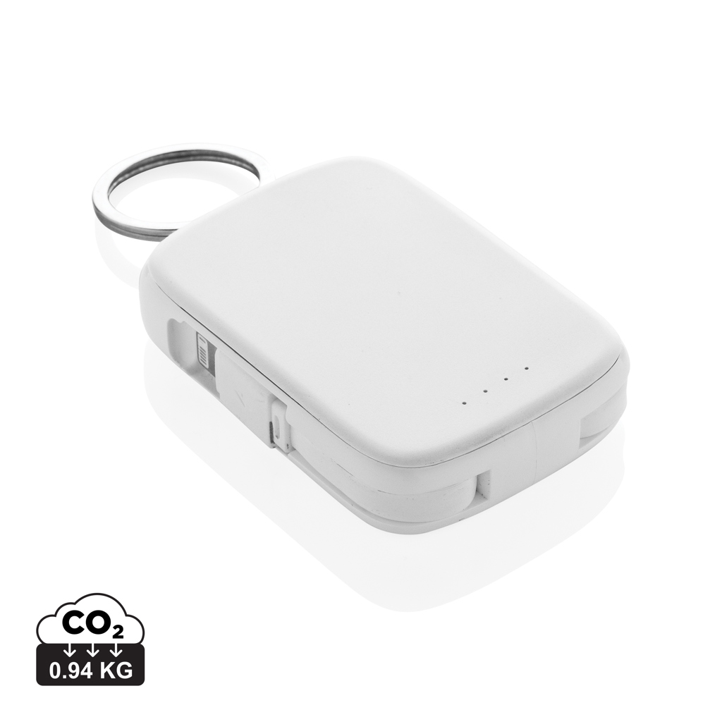 Nexo RCS sleutelhanger powerbank 2.000 mAh met geïntegreerde