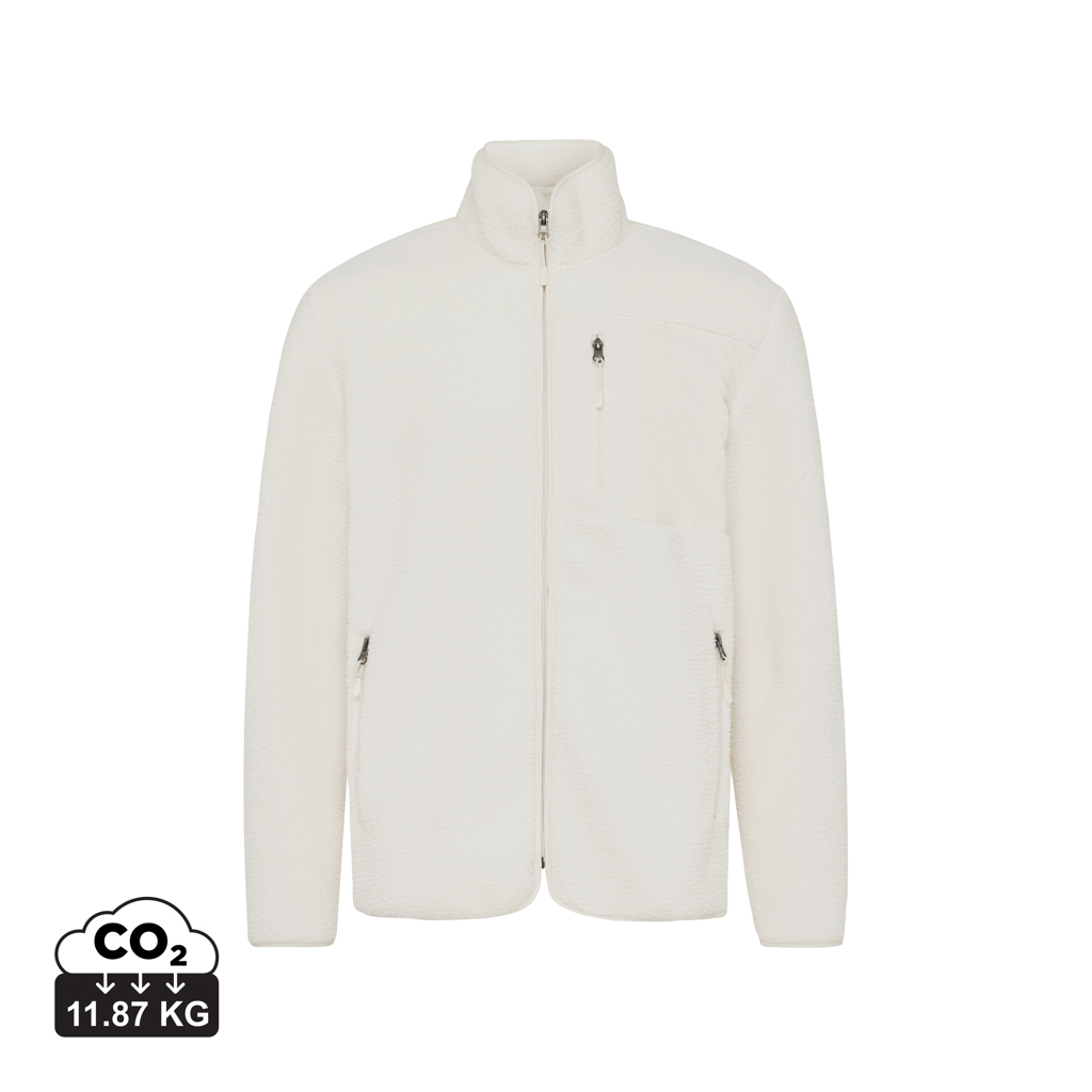 IQONIQ Diran gerecycled polyester pile-fleece jas
