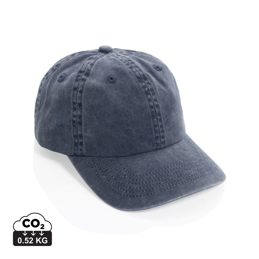 BEAU AWARE™ Washed 6 panel 270gsm cotton twill cap