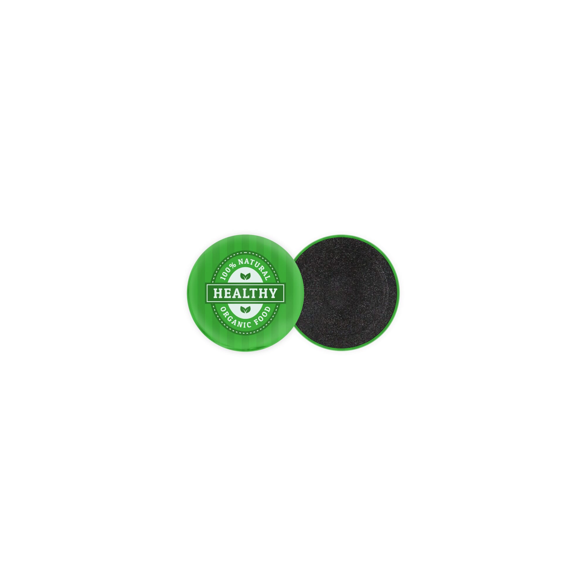 Metalen button 37mm met magneet