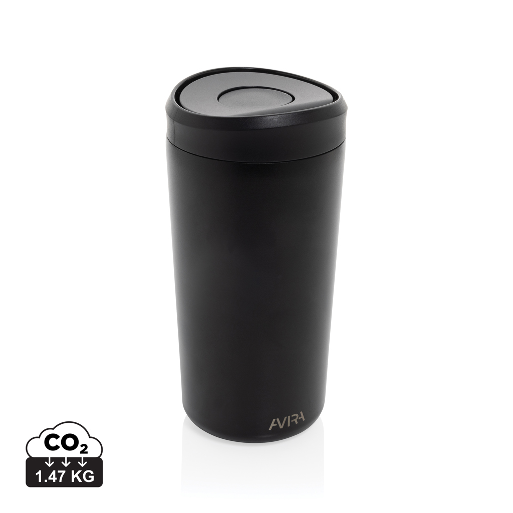 Avira Alix RCS recycled staal klik beker 400ML