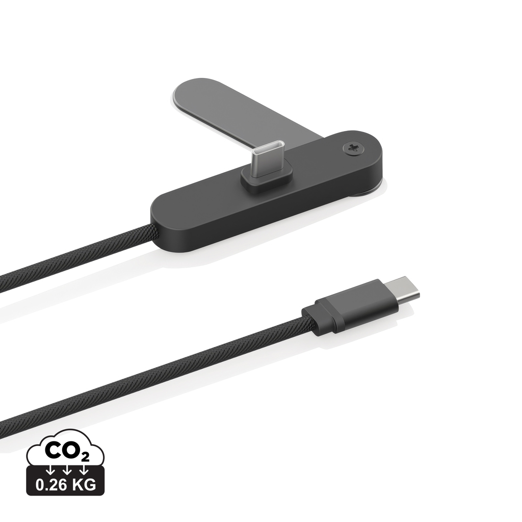 Aluvia RCS 65W PD-kabel met verstelbare telefoonstandaard