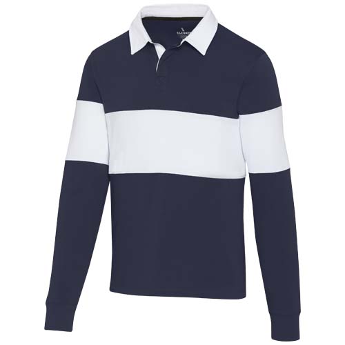 Clyde unisex organic rugbypolo sweatshirt