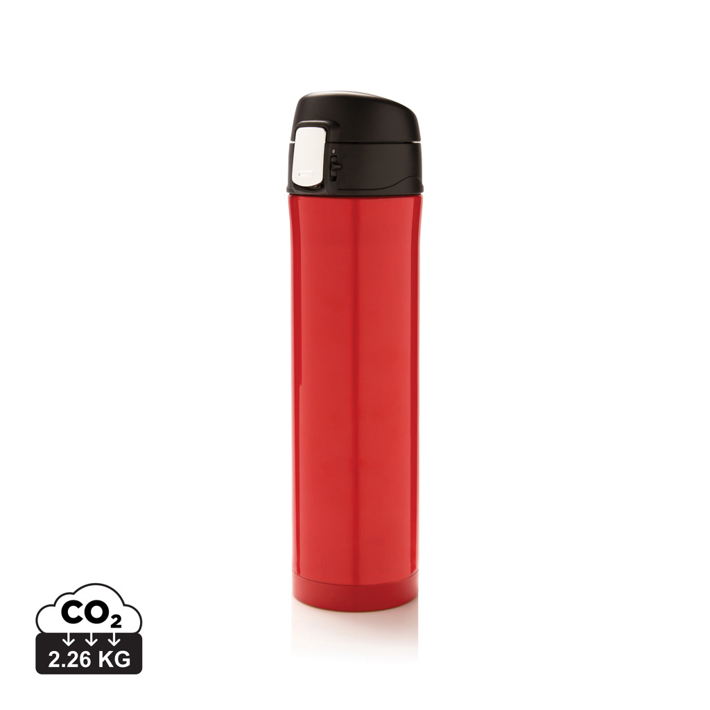 RCS gerecycled roestvrijstalen easy lock thermosfles
