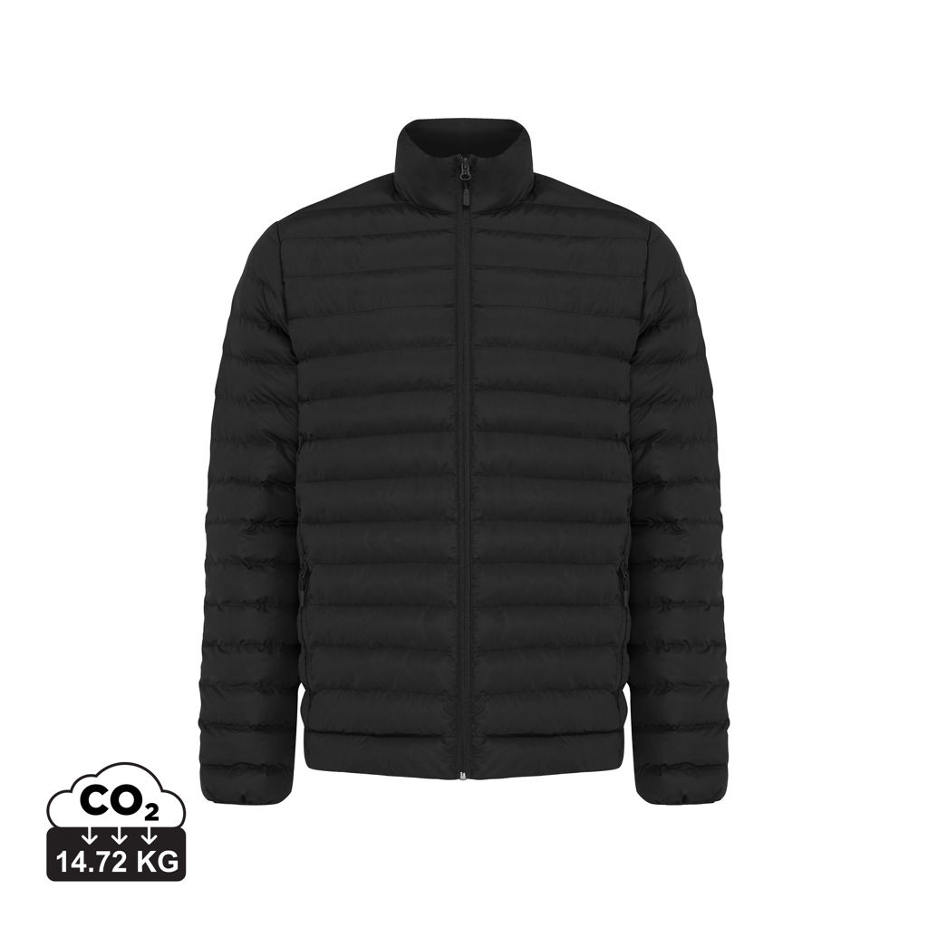IQONIQ Maiko heren gerecycled polyester jas met voering