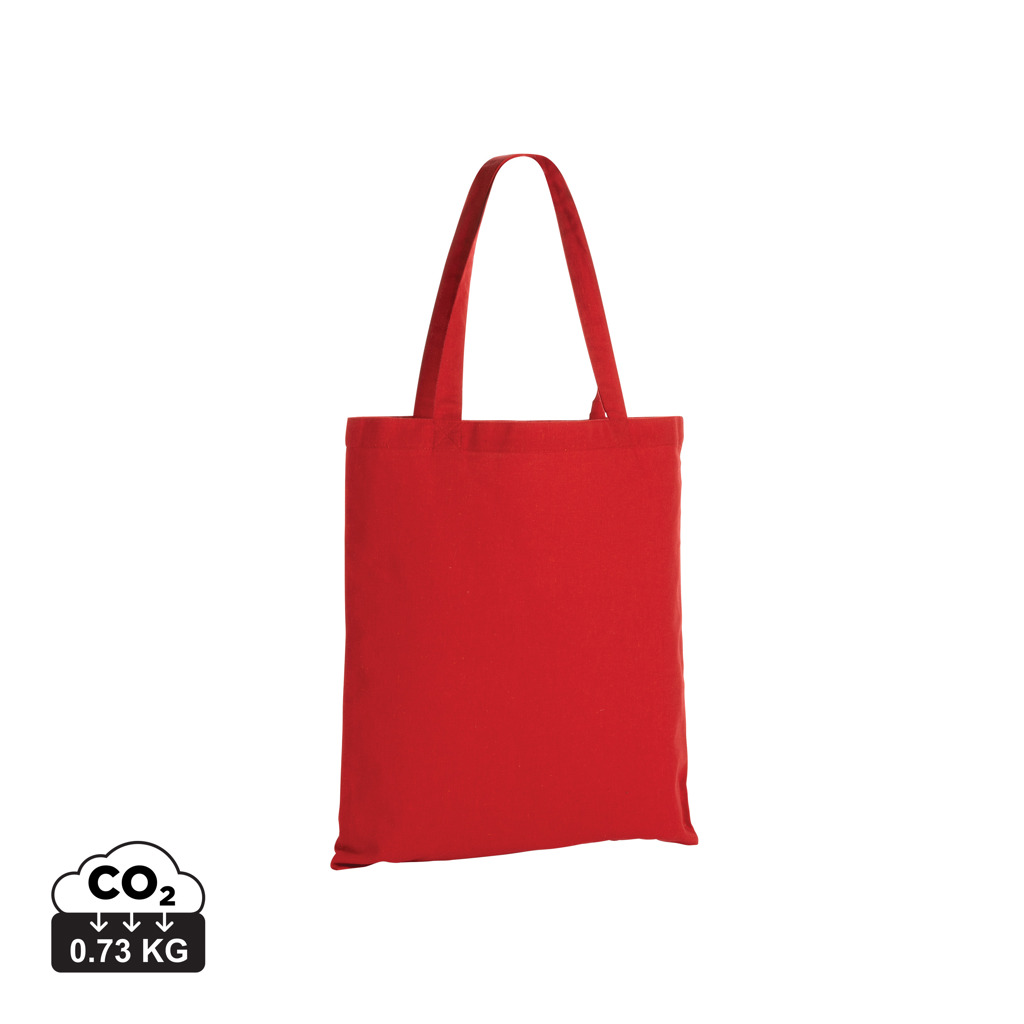 Impact AWARE™ gerecycled katoenen draagtas 145gsm
