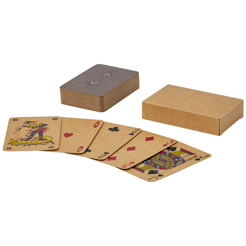 Ace speelkaartset van kraftpapier