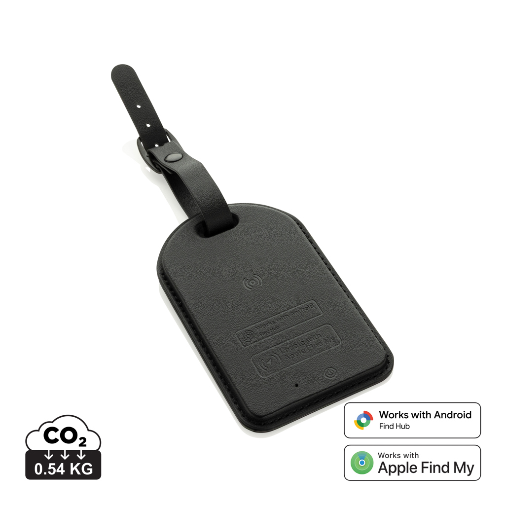 Globefind Dual RCS luggage tag met wereldwijd lokaliseren