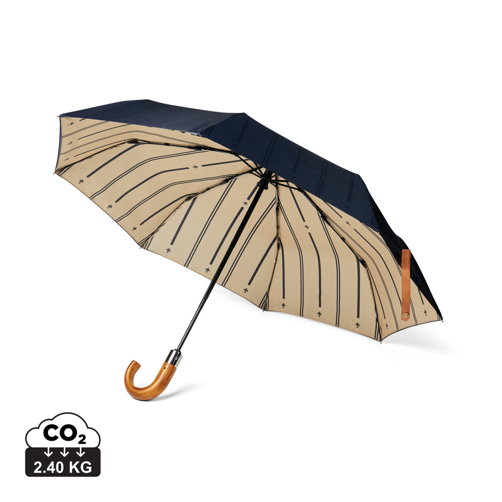 VINGA Bosler AWARE™ RPET 21" opvouwbare paraplu
