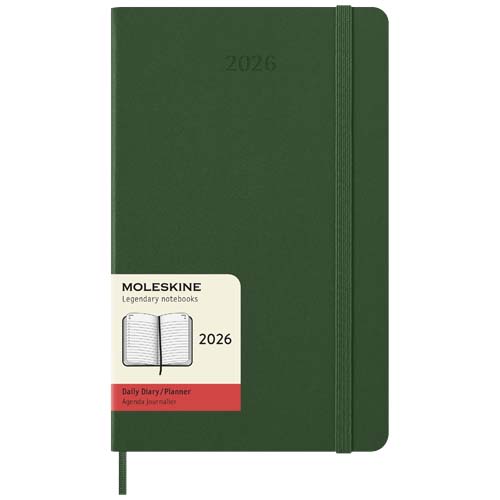 Moleskine dag-agenda voor 12 maanden met harde kaft