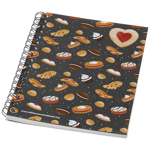 Desk-Mate® A6 kleuren spiraal notitieboek