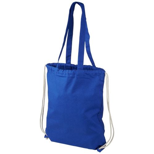 Eliza 240 g/m² katoenen rugzak met trekkoordsluiting 6L
