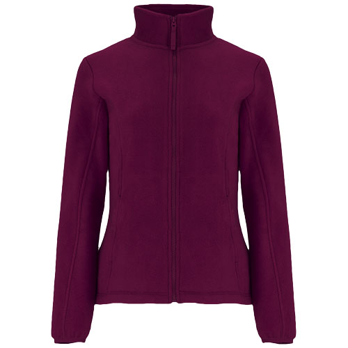 Artic fleece damesjack met volledige rits