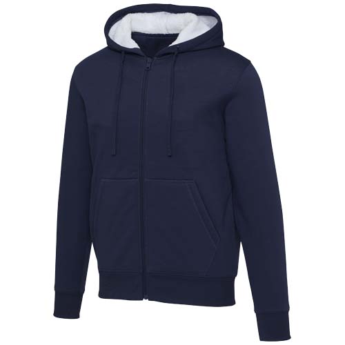 Natron 320 g/m² sherpahoodie met volledige rits