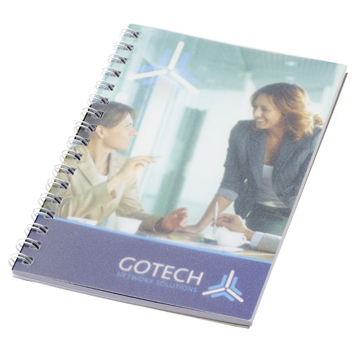 Desk-Mate® A6 spiraal notitieboek met PP-omslag