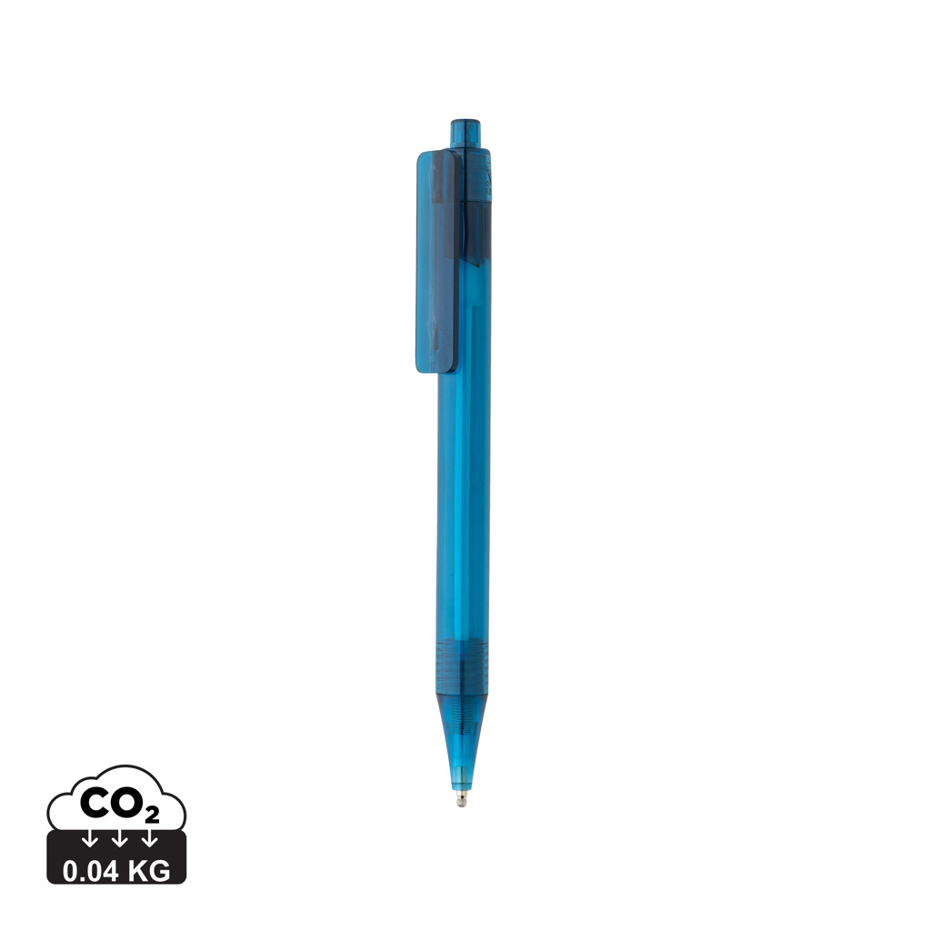 GRS RPET X8 transparante pen