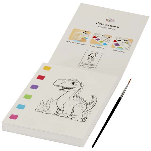 Quell kleurboek en waterpenseelset