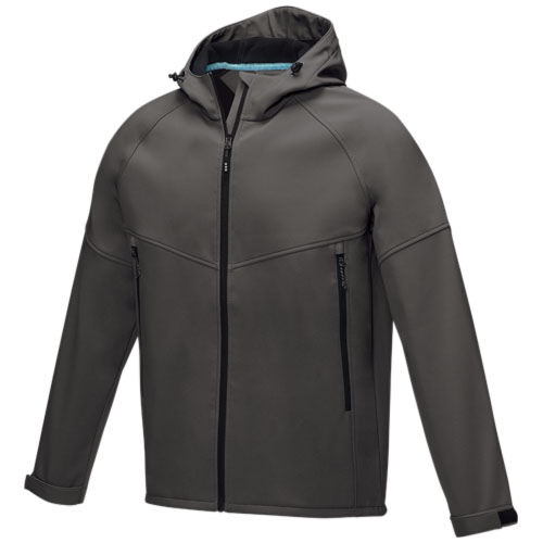 Coltan heren GRS-gerecycled softshell jack
